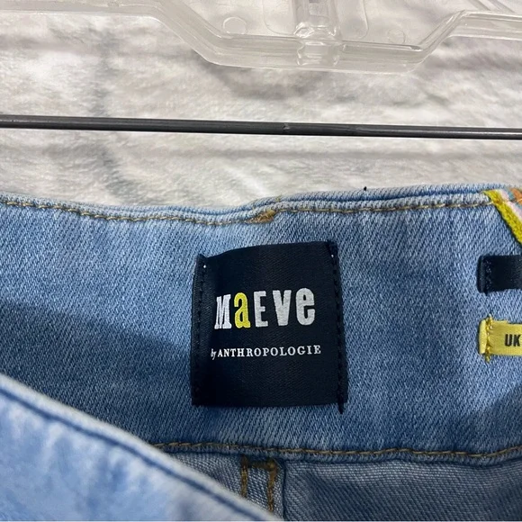 NWT Anthropologie 20W The Colette Crop High-Rise Wide-Leg Jeans by Maeve - Picture 14 of 16